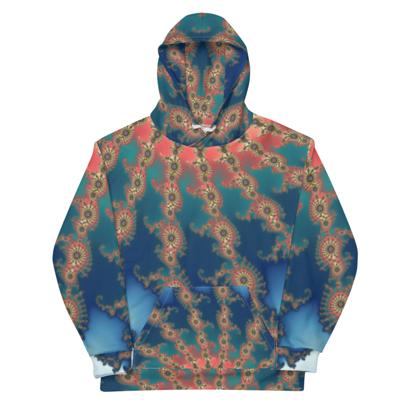 "Blissful Flare" Collection - All Over Print Unique Unisex Hoodie