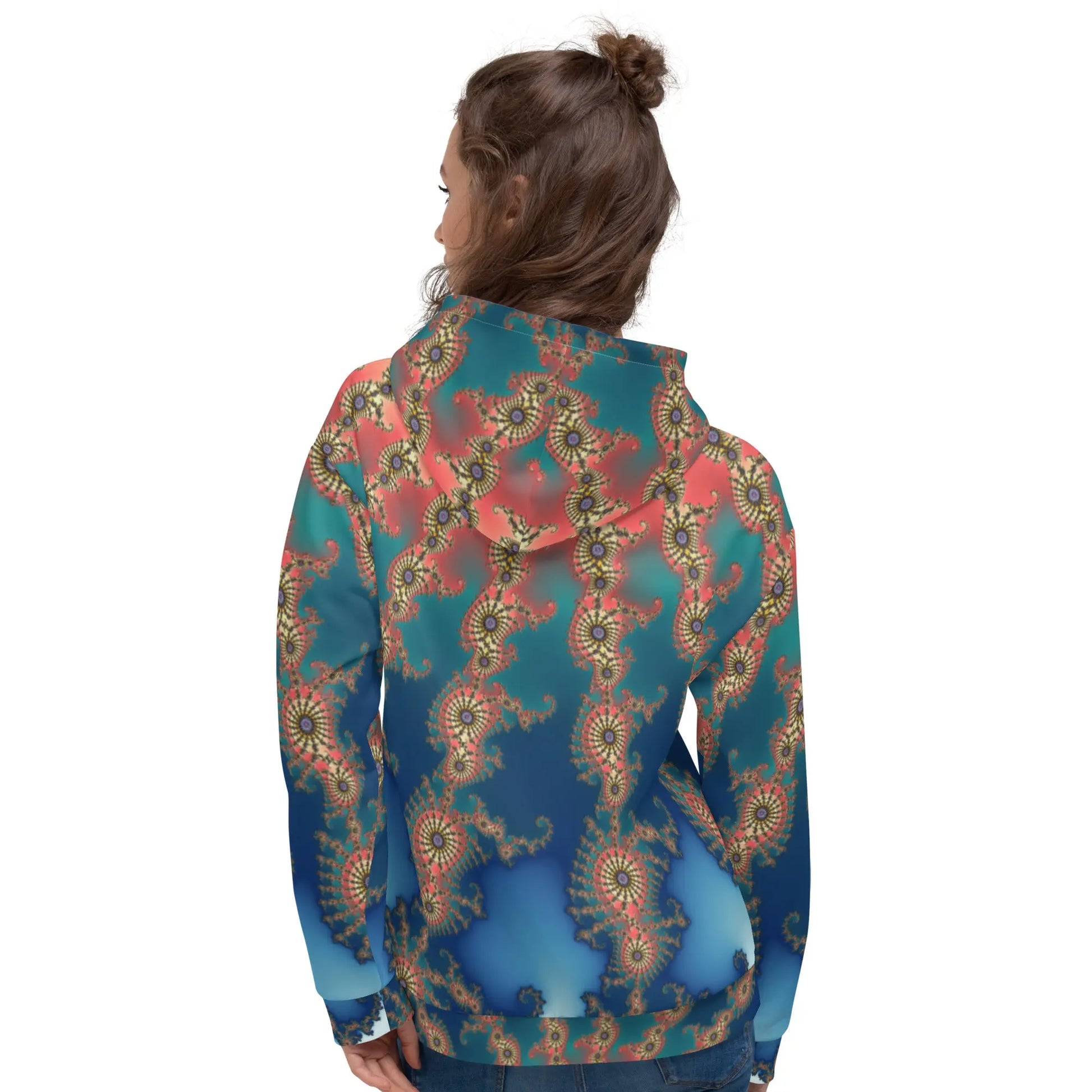 "Blissful Flare" Collection - All Over Print Unique Unisex Hoodie ZKoriginal