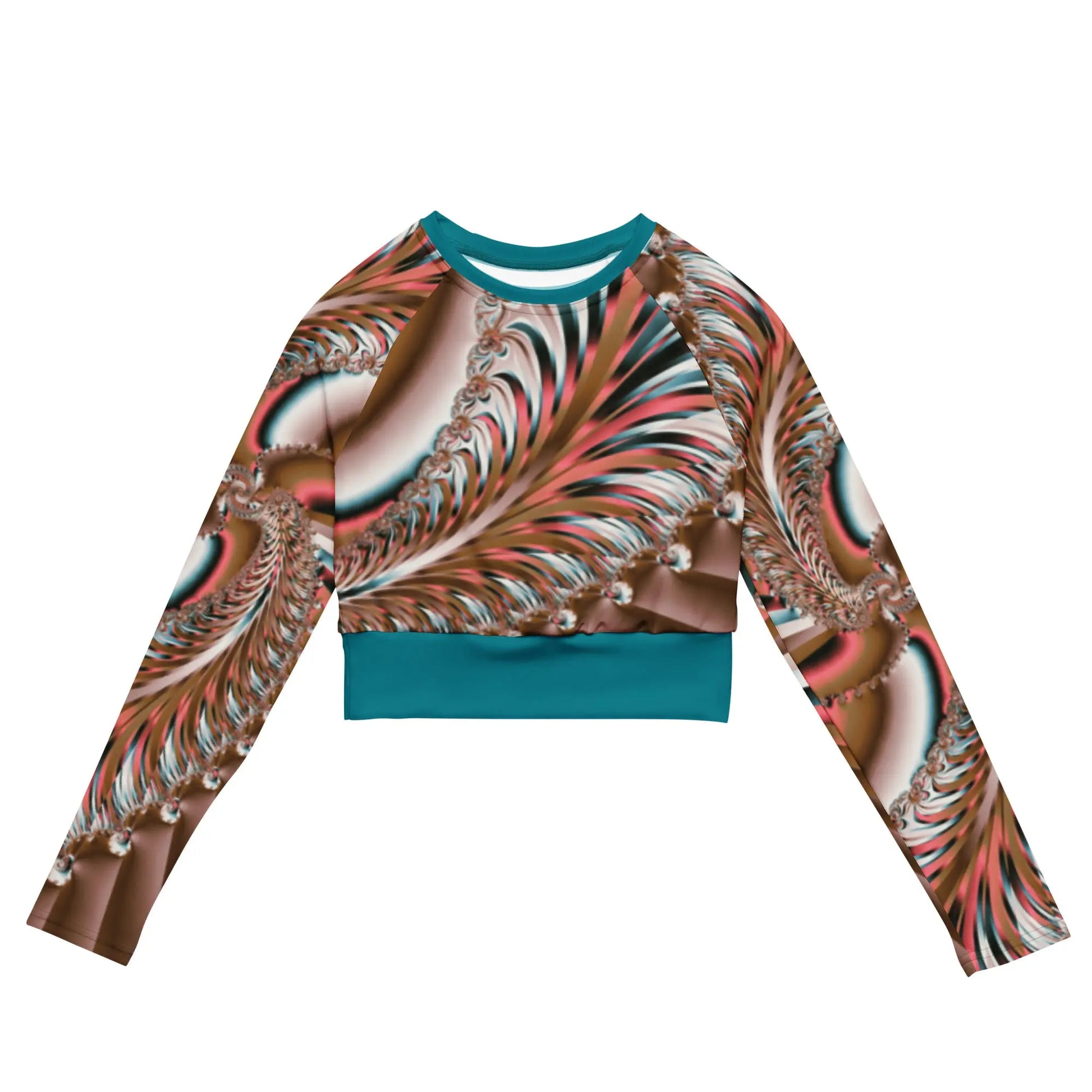 "Summer Spin" Collection - Long Sleeve Crop Top ZKoriginal