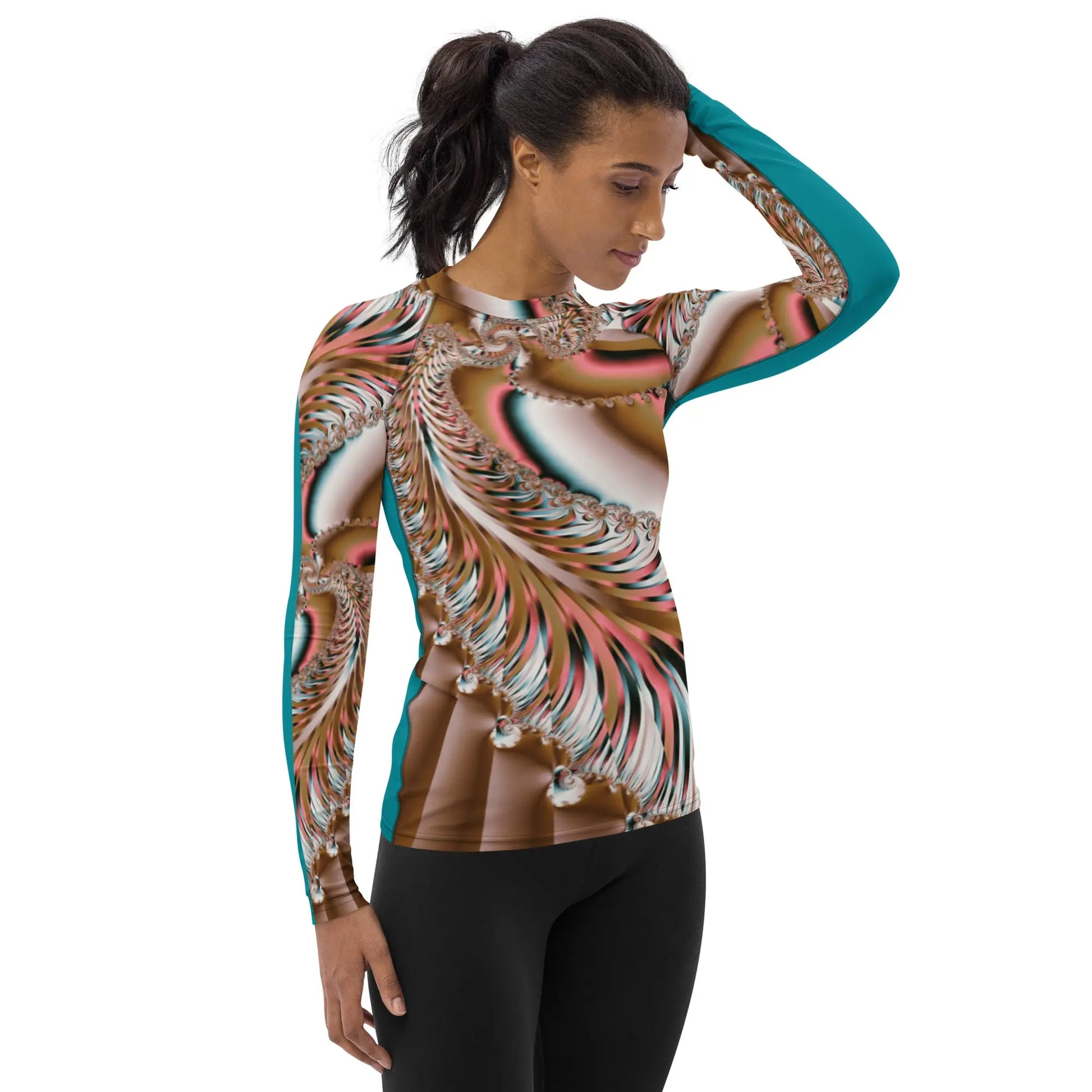 "Summer Spin" Collection - Women's Rash Guard ZKoriginal