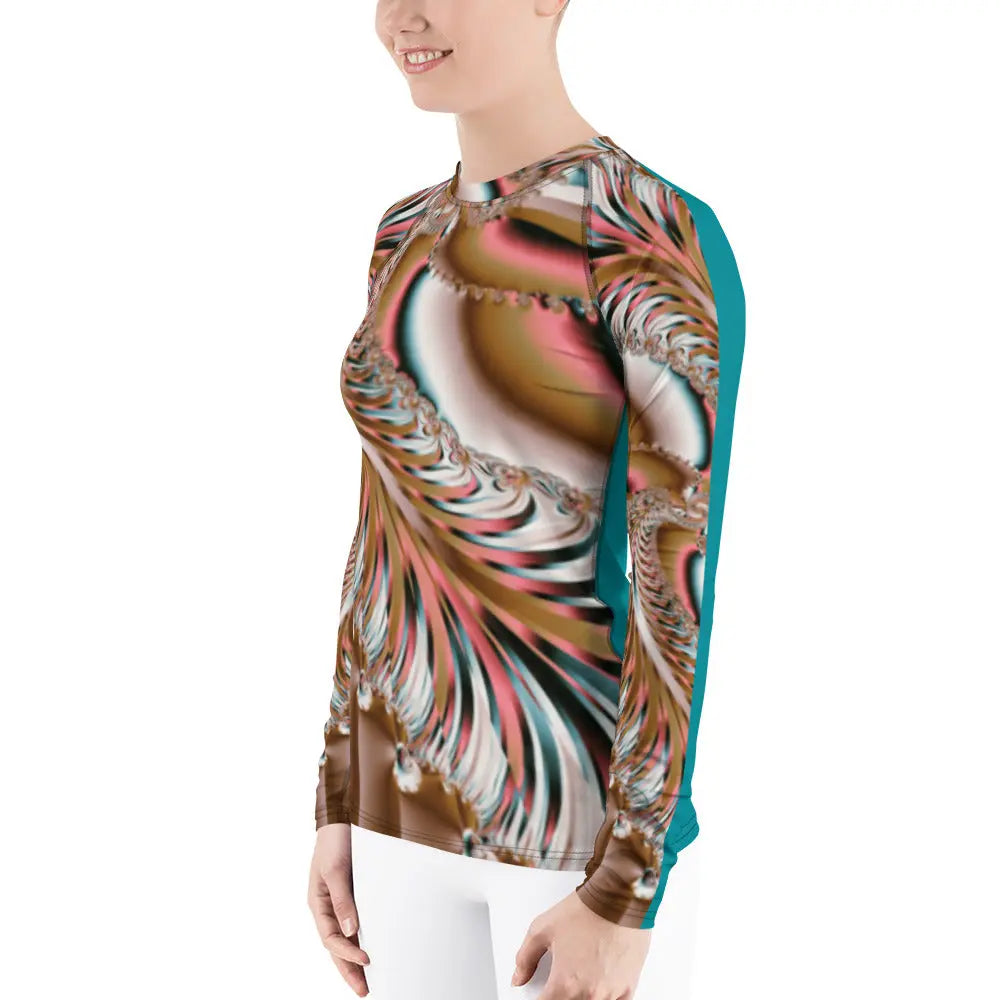 "Summer Spin" Collection - Women's Rash Guard ZKoriginal