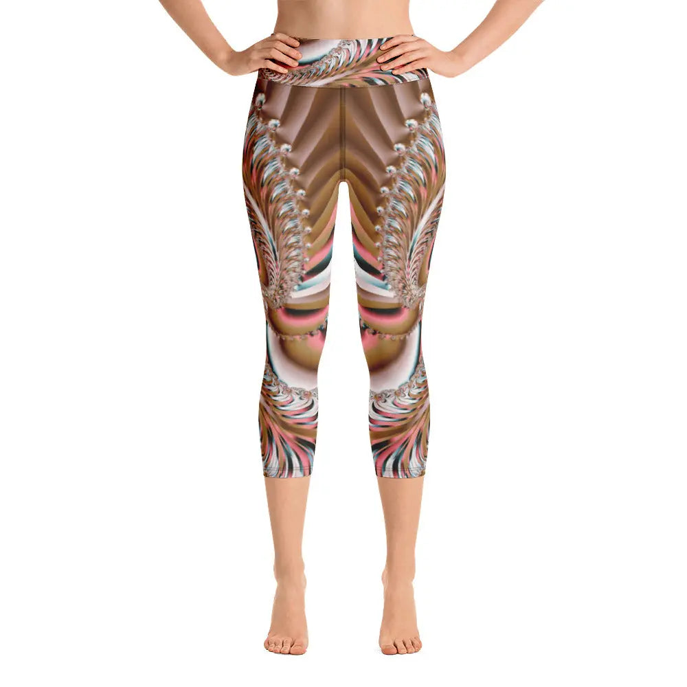"Summer Spin" Collection - Yoga Capri Leggings ZKoriginal