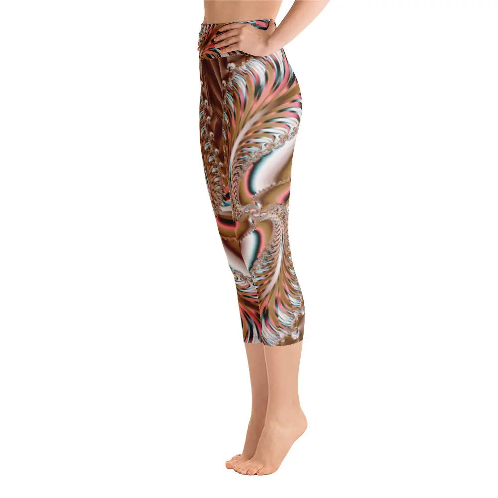 "Summer Spin" Collection - Yoga Capri Leggings ZKoriginal