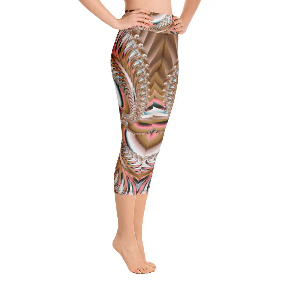 "Summer Spin" Collection - Yoga Capri Leggings ZKoriginal