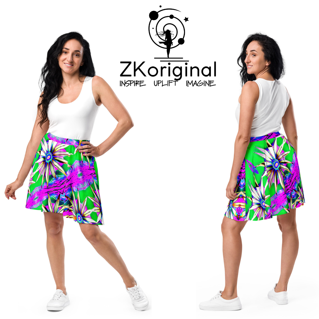 Step Up Your Fashion Game with Unique Designer Skater Skirts by ZKoriginal