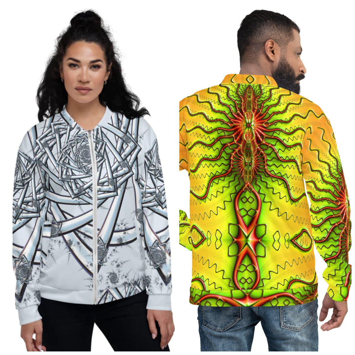 Unique Bomber Jackets with Print All Over by ZKoriginal