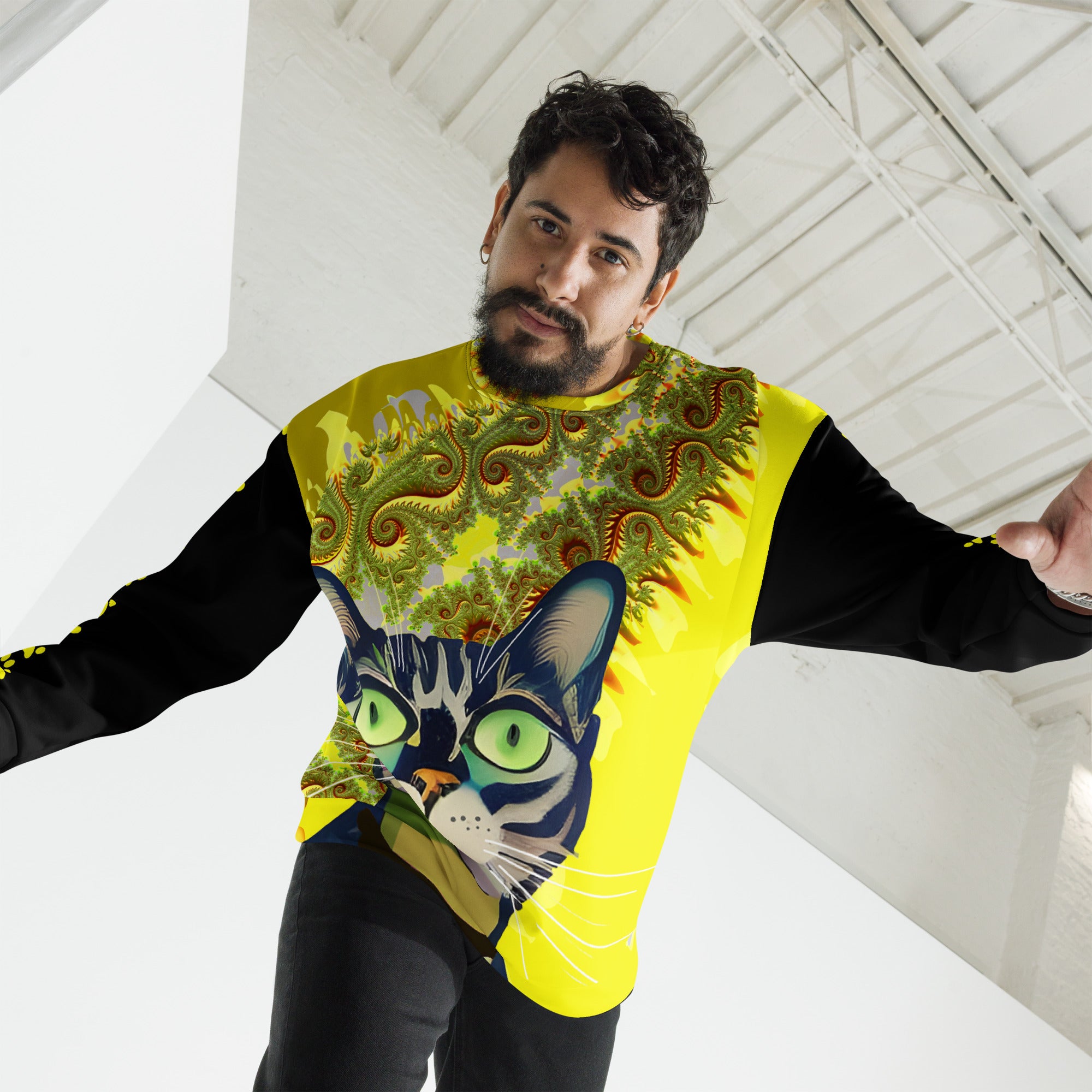 Cat lover Sweatshirt Best Gift