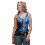"Galactic Surge" Collection - Designer Long Tank Top