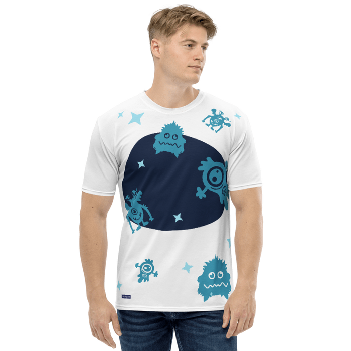 "Space Buds" Collection - Designer Men's T-shirt