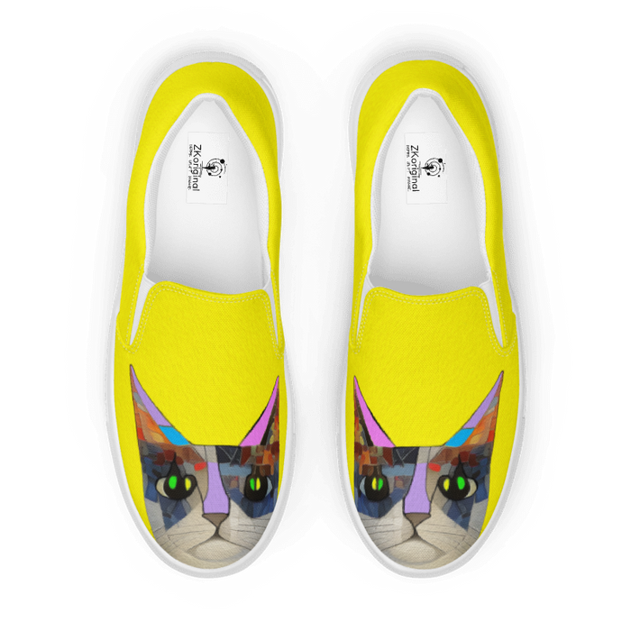 "Cat Lovers" Collection - Women’s Slip On Canvas Shoes ZKoriginal
