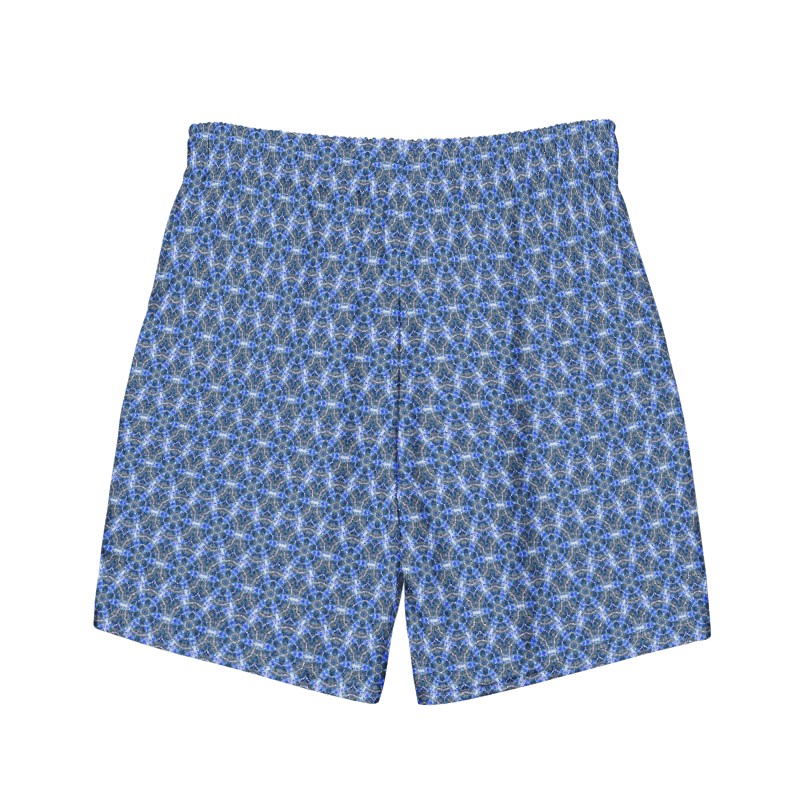 "Whirling Petals" Collection - Men's Swim Trunks