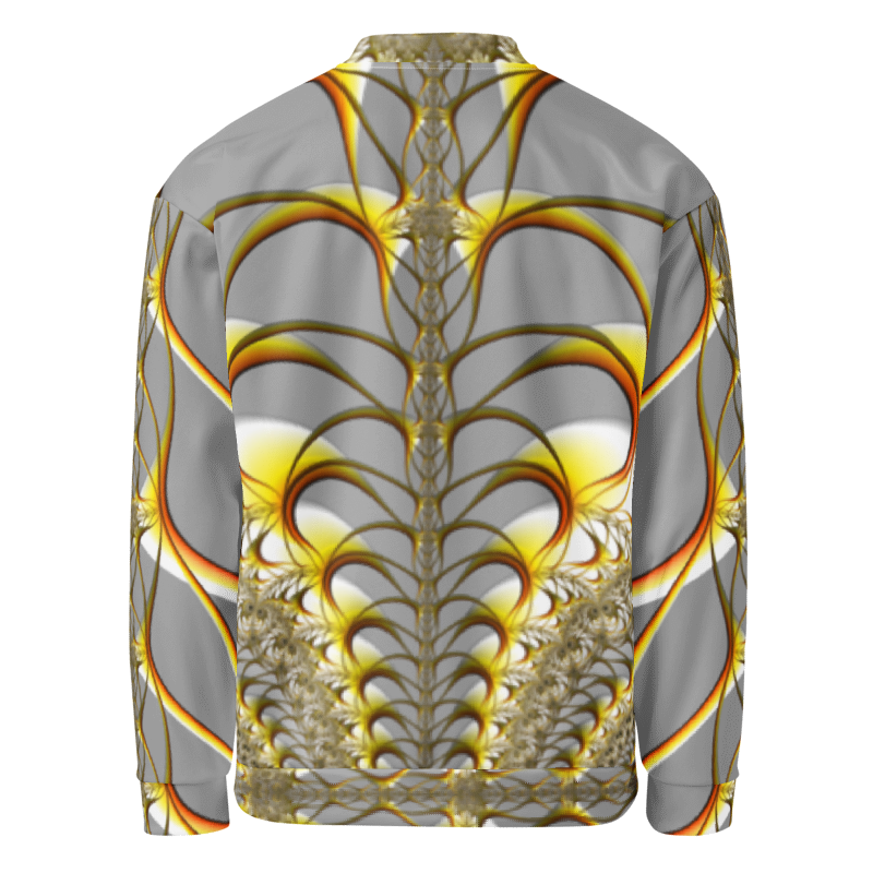 Golden Meridian – Designer Unisex Bomber Jacket | ZKoriginal