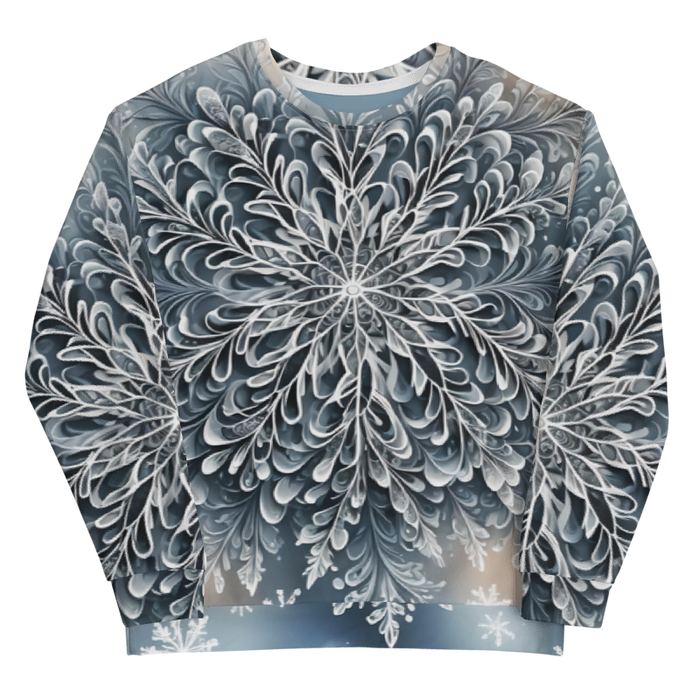 "Frosted Elegance" Collection - Designer Unisex Sweatshirt