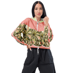 "Wild Lily" Collection - Women’s Cropped Windbreaker