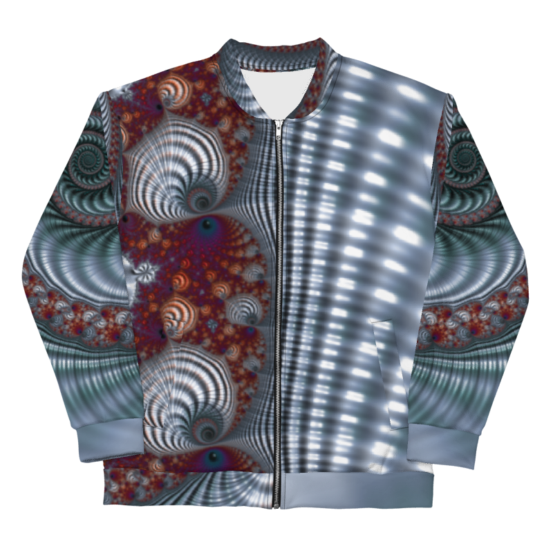 "Fractal Seashell" Collection - Unisex Bomber Jacket ZKoriginal