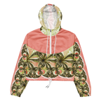 "Wild Lily" Collection - Women’s Cropped Windbreaker