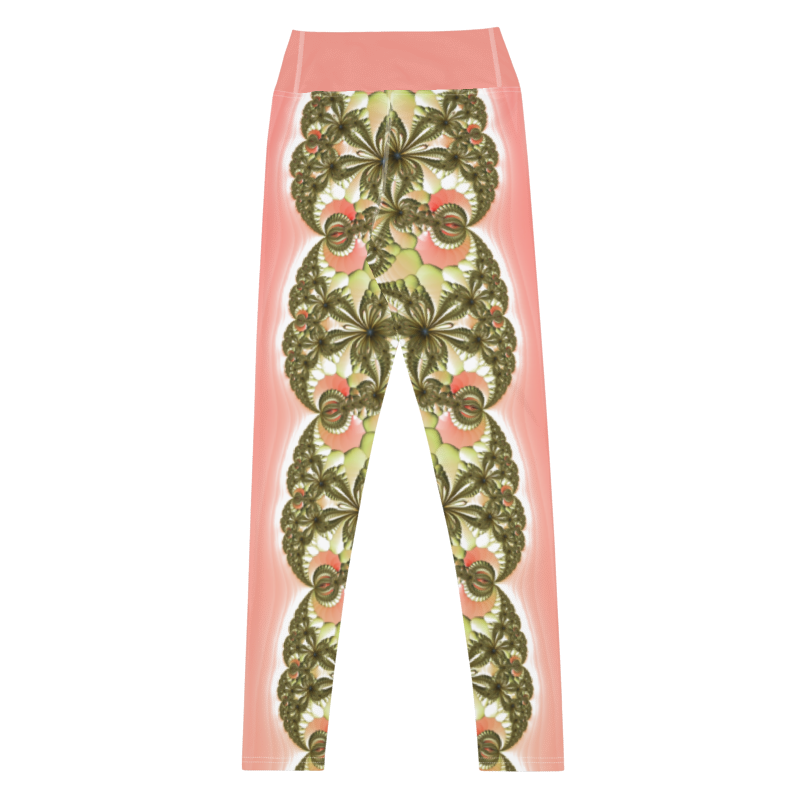 Wild Lily – Designer Women's Long Yoga Leggings | ZKoriginal