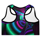 "Cosmic Blast" Collection - Padded Sports Bra