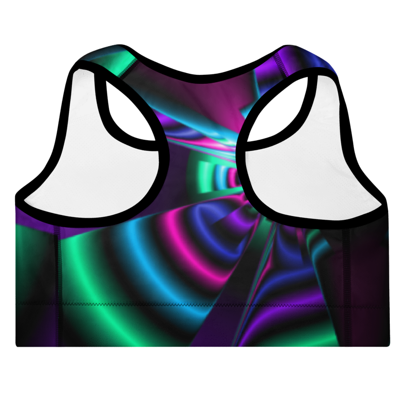 "Cosmic Blast" Collection - Padded Sports Bra