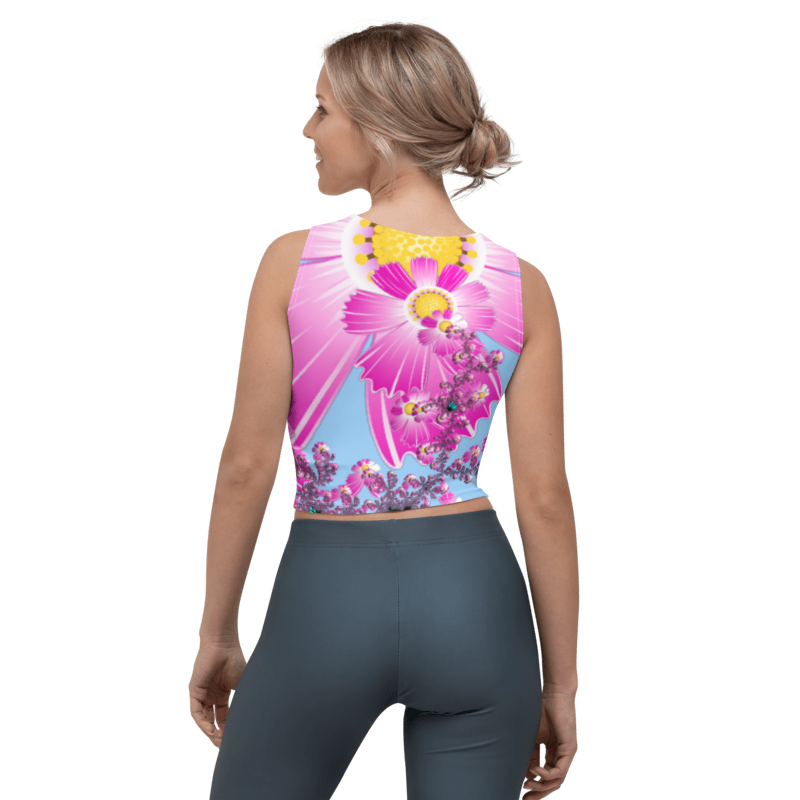 "Mystical Butterfly Bliss" Collection - Designer Crop Top ZKoriginal