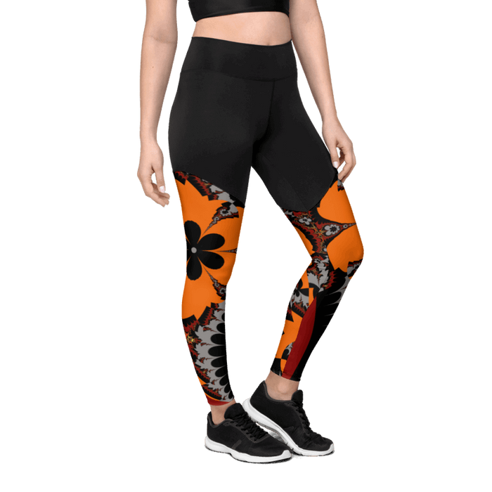 "Buccaneers Fans " Collection - Designer Sports Leggings ZKoriginal