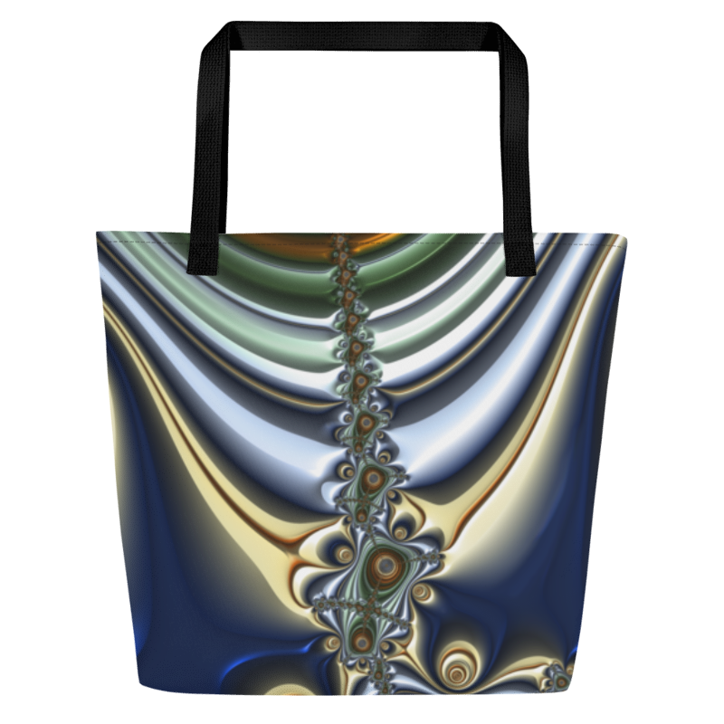"Kinetic Impression" Collection - Large Tote Bag