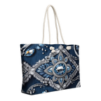 "Denim and Diamonds" Collection - Oversized Weekender Bag