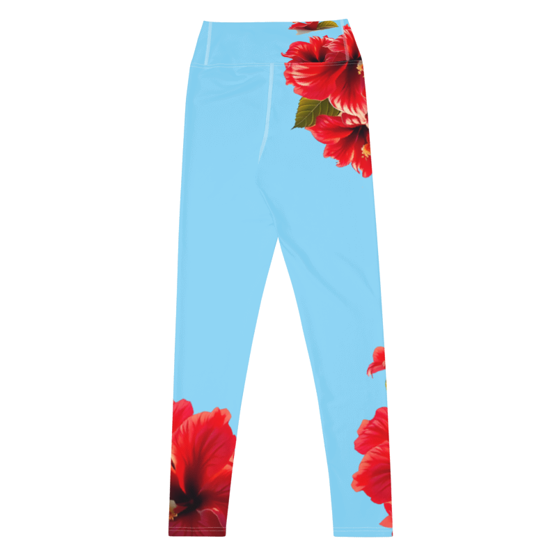 Majestic Flamingo – Designer Women's Long Yoga Leggings | ZKoriginal