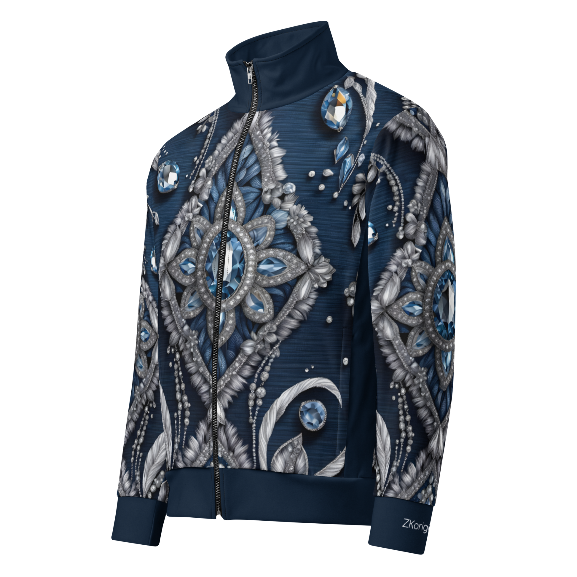 "Denim and Diamonds" Collection - Unisex Track Jacket