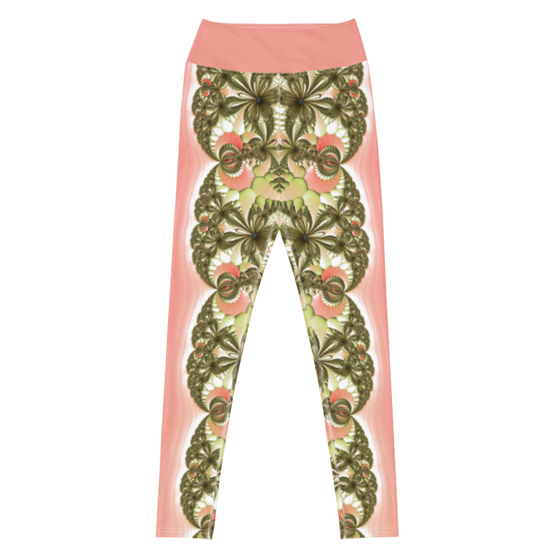 Wild Lily – Designer Women's Long Yoga Leggings | ZKoriginal