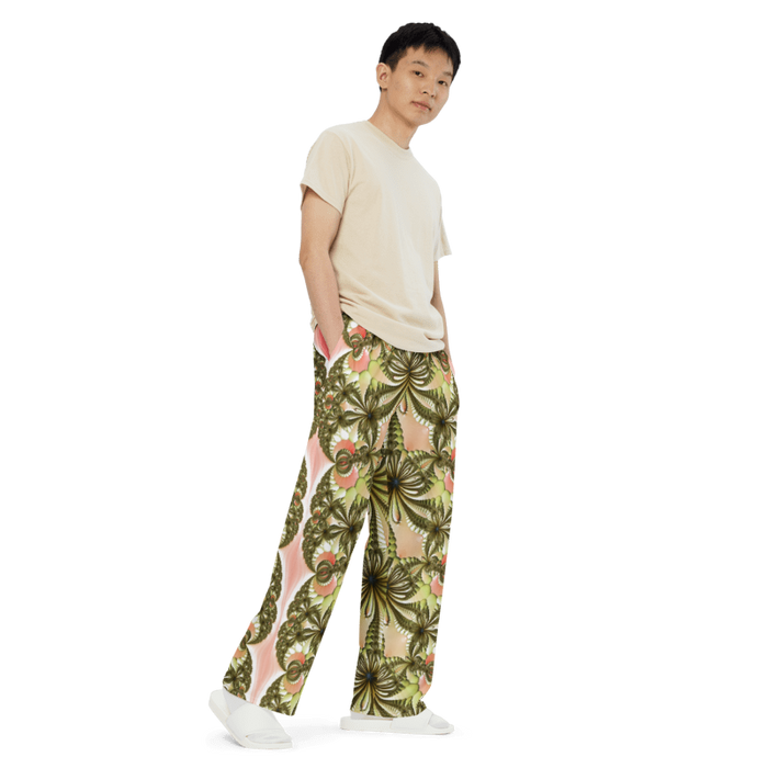 "Wild Lily" Collection - Designer Unisex Wide Leg Pants ZKoriginal