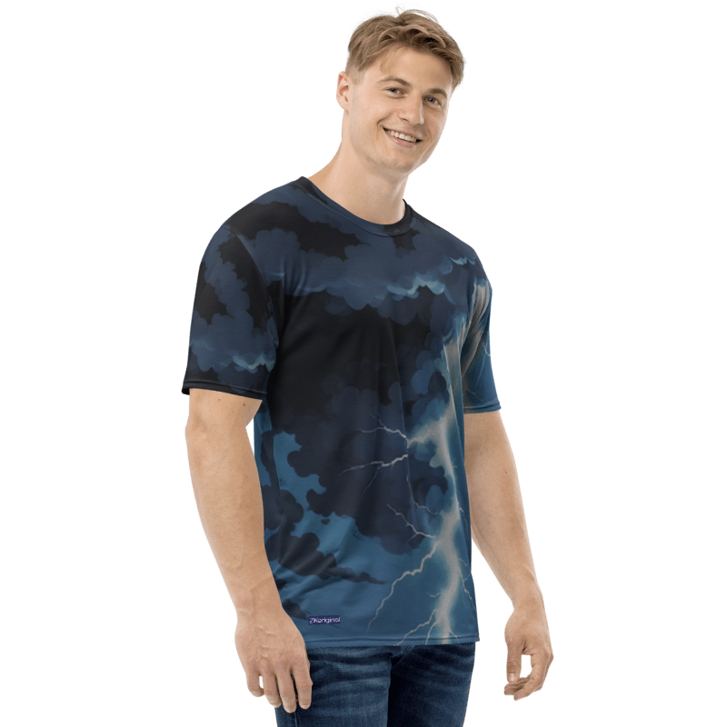 "Sky Surge" Collection - Designer Men's T-shirt