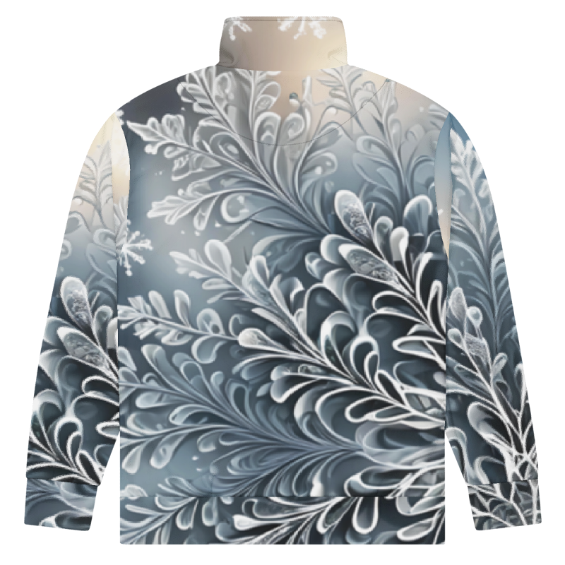 "Frosted Elegance" Collection - Unisex Track Jacket