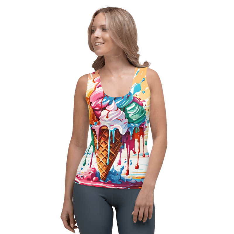 "Eat Me Baby" Collection - Designer Long Tank Top