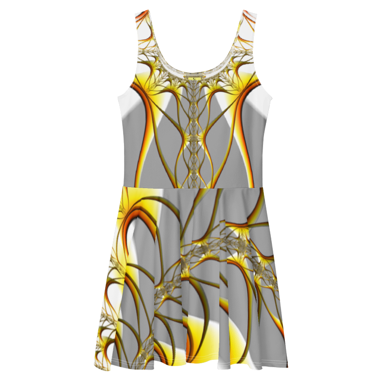 "Golden Meridian" Collection - Skater Dress