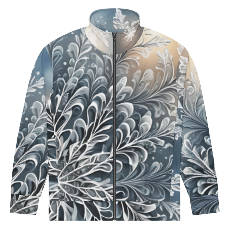 "Frosted Elegance" Collection - Unisex Track Jacket