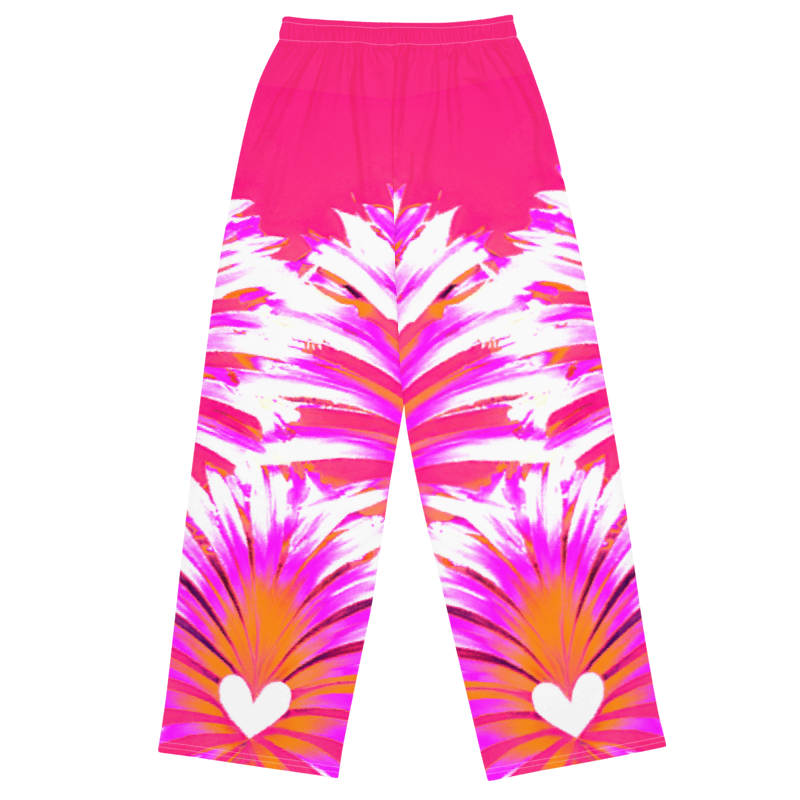 "Heartbeat Couture" Collection - Unisex Wide-Leg Pants