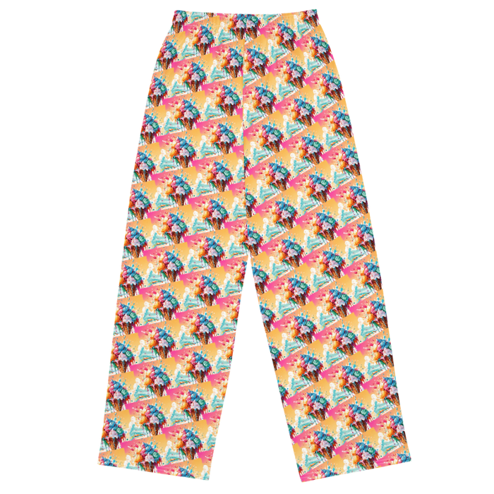 "Eat Me Baby" Collection - Unisex Wide Leg Pants