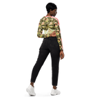 "Wild Lily" Collection - Yoga Long Sleeve Crop Top