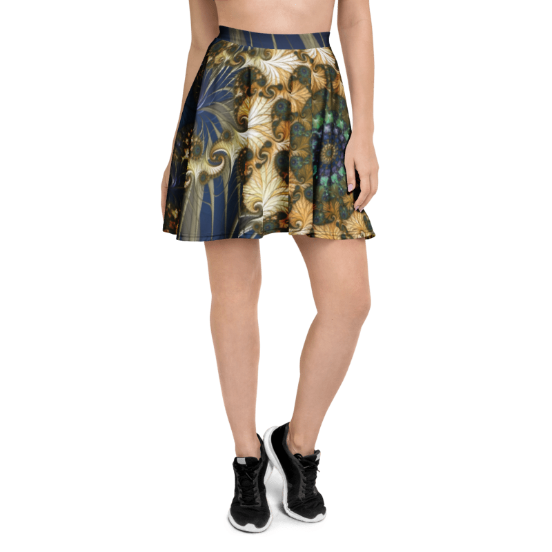 "Vortex Dreams" Collection - Designer Skater Skirt