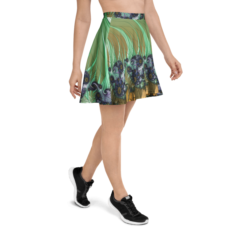 "Vortex Dreams" Collection - Designer Skater Skirt