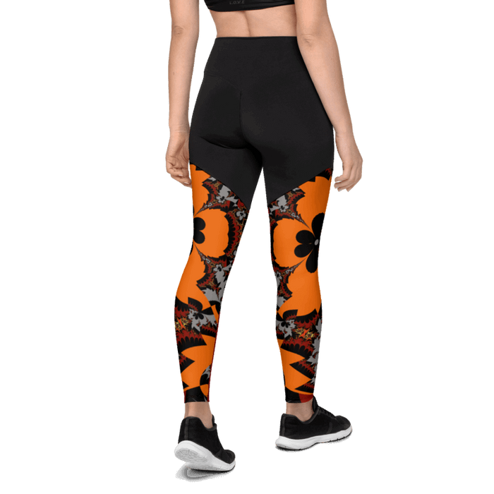 "Buccaneers Fans " Collection - Designer Sports Leggings ZKoriginal