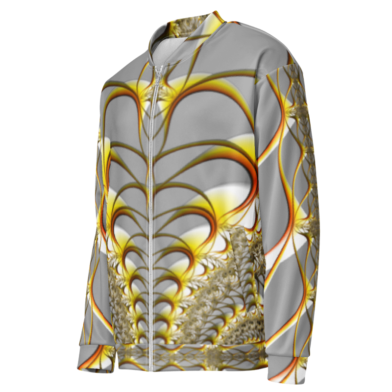 Golden Meridian – Designer Unisex Bomber Jacket | ZKoriginal