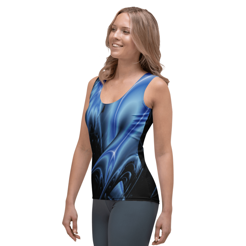 "Galactic Surge" Collection - Designer Long Tank Top