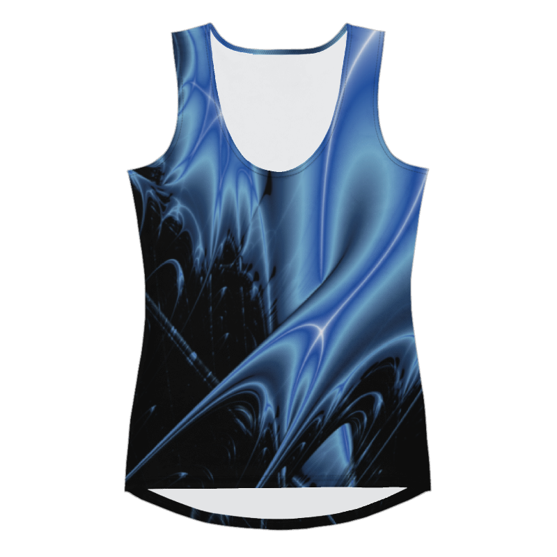 "Galactic Surge" Collection - Designer Long Tank Top