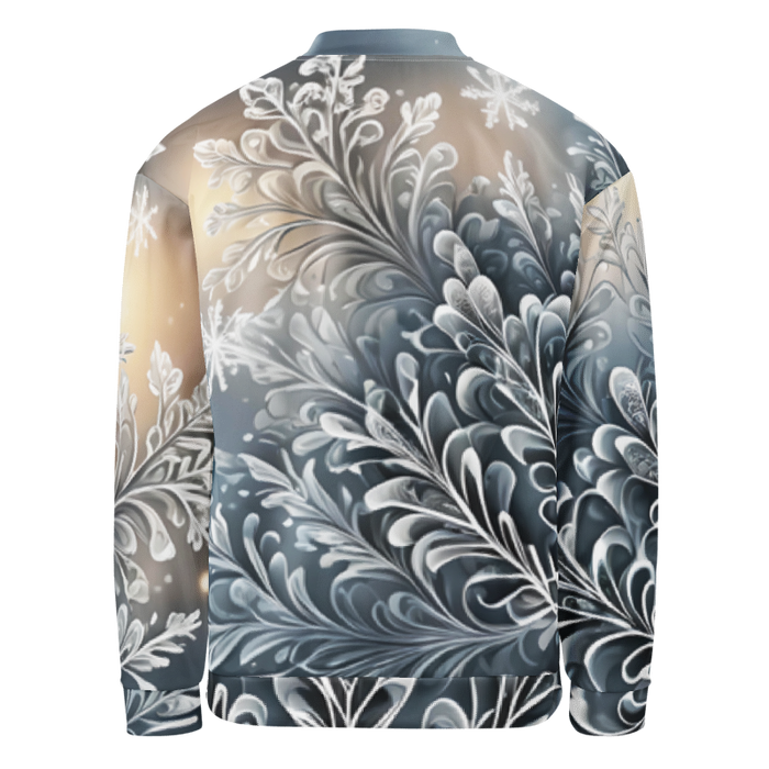 "Frosted Elegance" Collection - Unisex Bomber Jacket