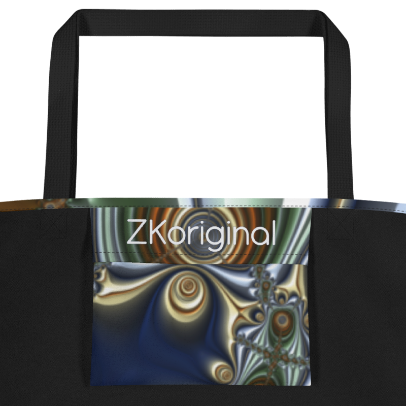 "Kinetic Impression" Collection - Large Tote Bag