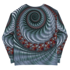 "Fractal Seashell" Collection - Designer Unisex Sweatshirt