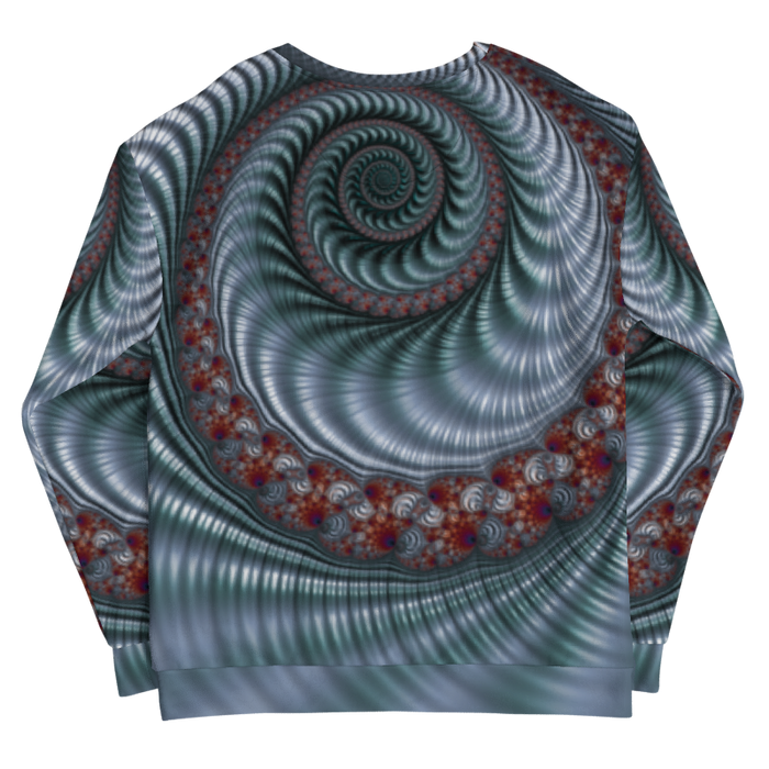 "Fractal Seashell" Collection - Designer Unisex Sweatshirt