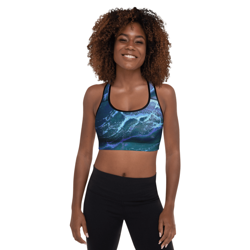 "Mystical Sensation" Collection - Padded Sports Bra